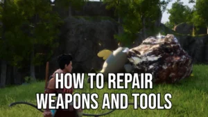 Repair Weapons and Tools in Palworld
