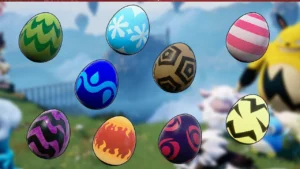 All types of Eggs palworld